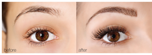 Démonstration Esthétique : Les extensions de sourcils